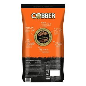Cobber dog food package on a white background
