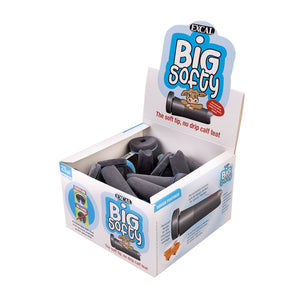 Display box of Excal Big Softy calf teats with visible branding and product packaging.