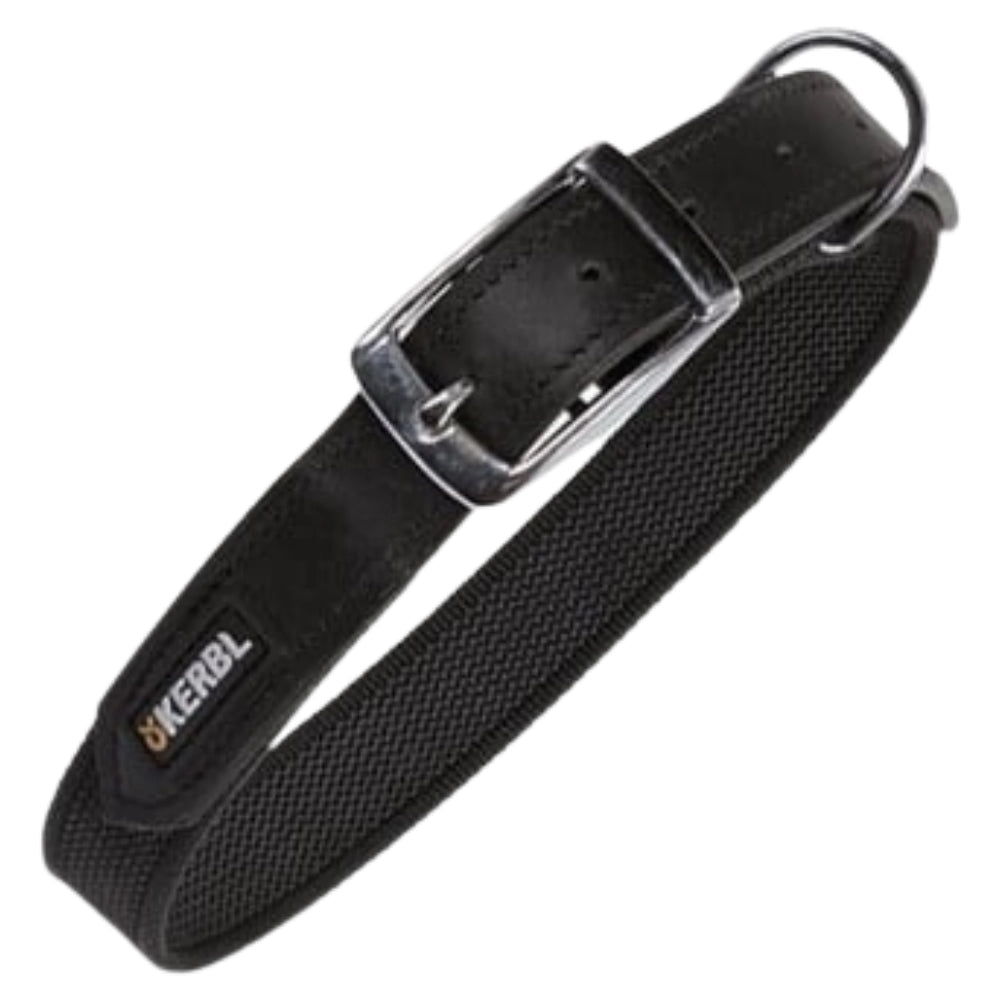 10308 - Animal Accessories - Kerbl Dog Collar with Chrome Fittings - Anti - Slip Rubber - 20mm x 33 - 39cm - Austral Ag
