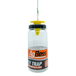 Reusable Fly Trap with Non Toxic Bait - 2.5L AgBoss Product from Austral Ag