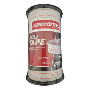 Speedrite Poli Tape 200m roll on a white background