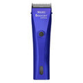 Royal Blue Wahl Bravura Lithium hair clipper with Adjustable 5 in 1 Blade on a white background