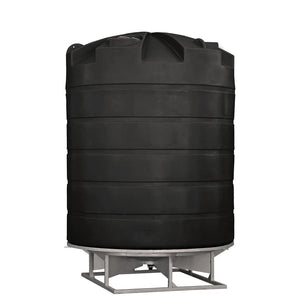 16416 - Tanks - 13,600L Cone Tank on Stand - Black - Austral Ag