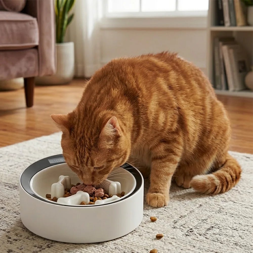 14346 - Animal Accessories - Smart Pet Bowl with Built In Digital Weighing Scale - Slow Feeder - Austral Ag