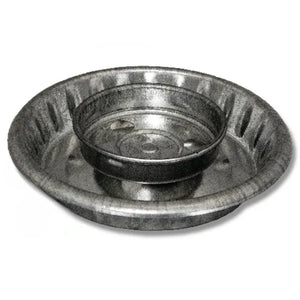 Stainless Steel Chick Drinker with Glass Mason Jar Animal Accessories Bainbridge Pty Ltd