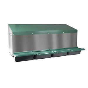 Nesting Box Metal & Plastic - Outside - Four Hole Animal Accessories Bainbridge Pty Ltd