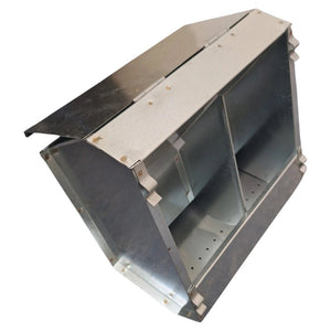 14846 - Animal Accessories - Feeder with Lid External Cage Hanging - Austral Ag