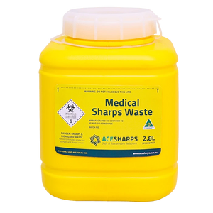 Sharps Disposal Containers Animal Health Bainbridge Pty Ltd 2.8L