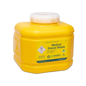 14995 - Animal Health - Sharps Disposal Containers - 5L - Austral Ag