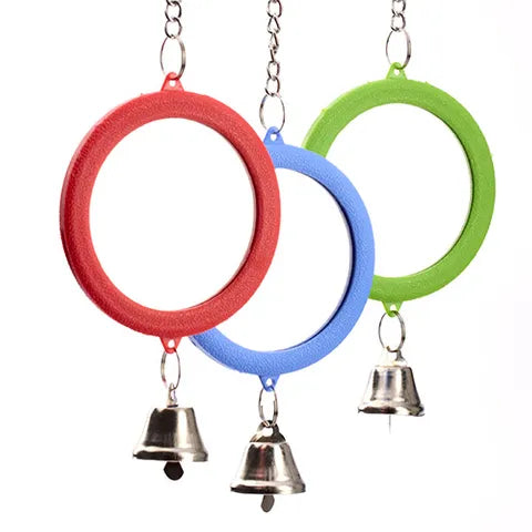 Bird Mirror Round - 18cm x 10cm