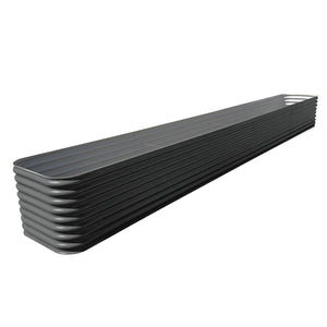 15682 - Tanks - Slimline Steel Garden Bed - Raised Rectangle Planter Box - 600mm - 1200mm - Austral Ag