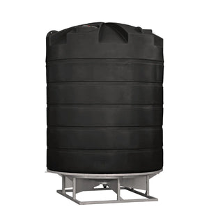 13,600L Cone Tank on Stand Black RapidPlas Product from Austral Ag