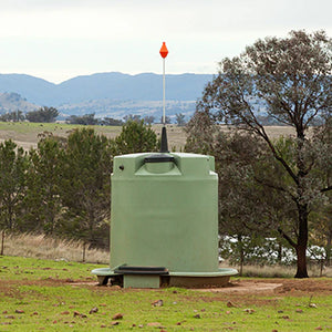 Combo Tank & Trough with Level Indicator 5,000L RapidPlas Product from Austral Ag
