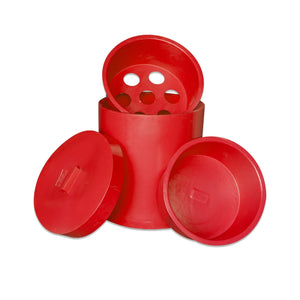 Grazer Feed Bin with Hay and Water Inserts & Lid AgBoss Product from Austral Ag