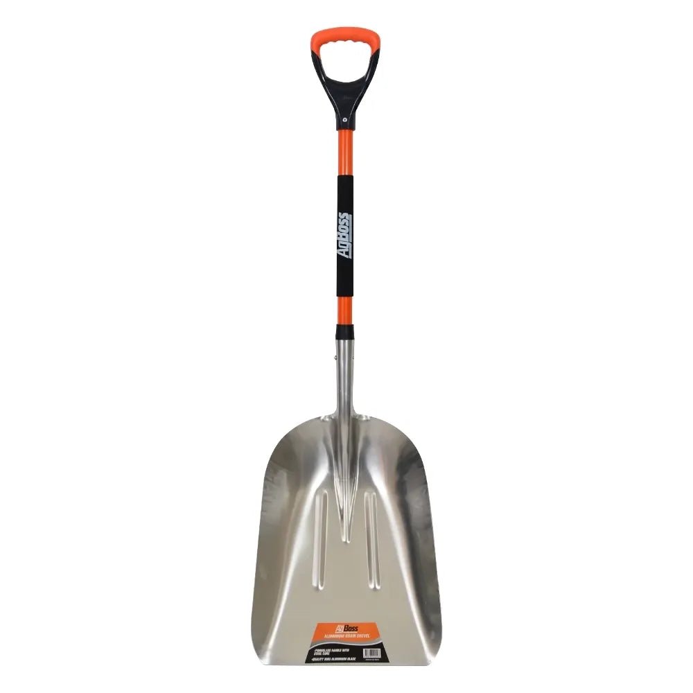 18199 - Hardware - Aluminium Grain Shovel D Handle - Austral Ag