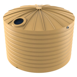 Butter cream water tank on a white background