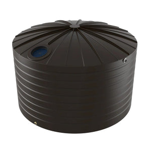 18881- Tanks-Bushmans 22500L Round Water Tank-Black - Austral Ag