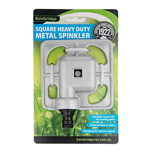 18982 - Hardware - Heavy Duty Metal Sprinkler - Square Pattern - Austral Ag