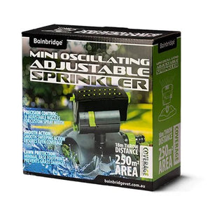 18986 - Hardware - Mini Oscillating Sprinkler with 16 Adjustable Nozzles - Austral Ag