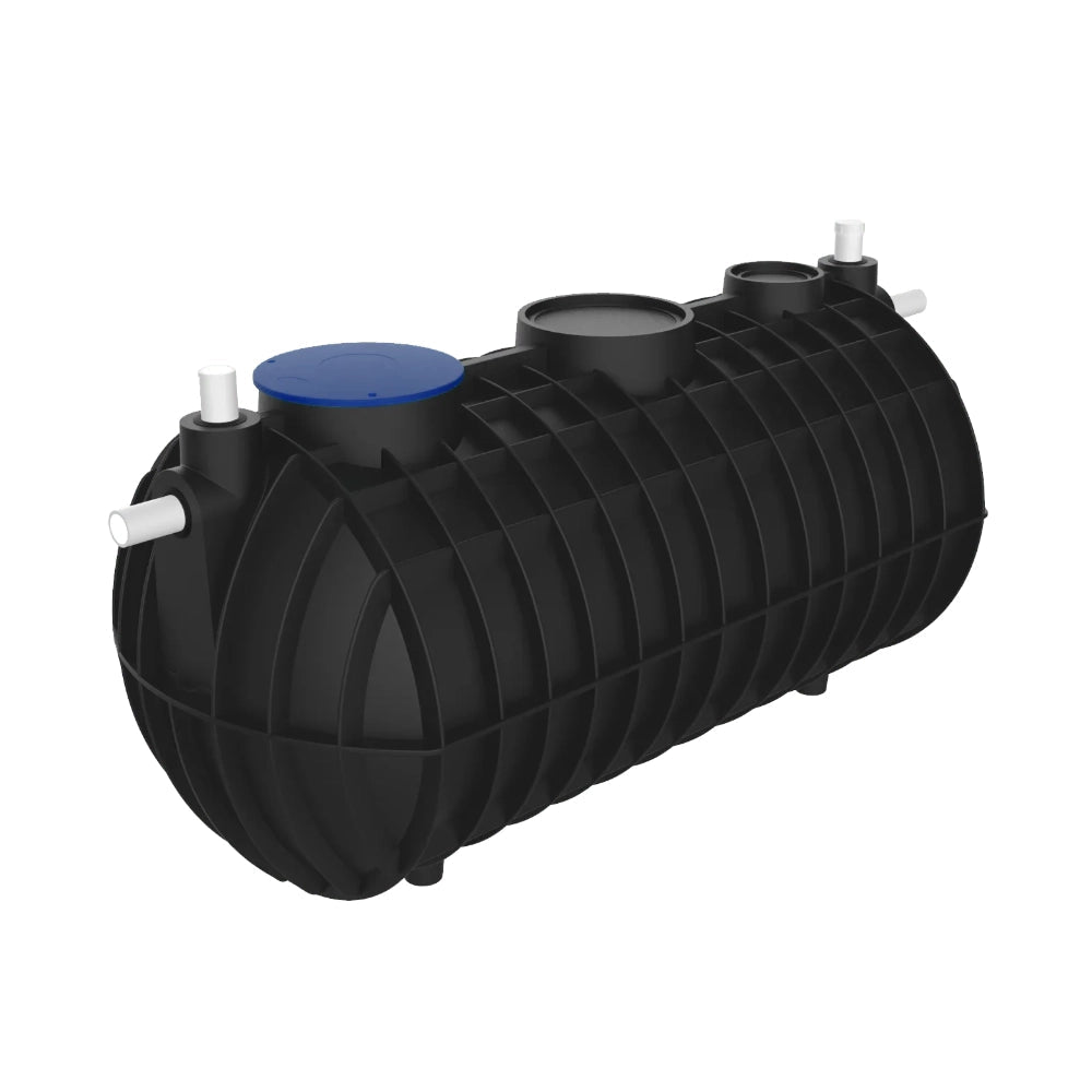 19001 - Tanks - Bushmans 4550L Underground Septic Tank - Black - Austral Ag