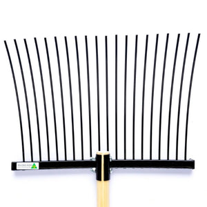 19025- Hardware-Millenia Stable Fork - Classic Rake-Black - Austral Ag