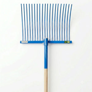 19026- Hardware-Millenia Stable Fork - Classic Rake-Blue - Austral Ag