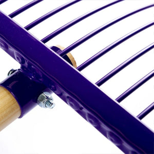 19029- Hardware-Millenia Stable Fork - Classic Rake-Purple - Austral Ag