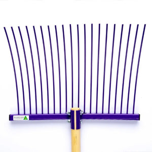 19029- Hardware-Millenia Stable Fork - Classic Rake-Purple - Austral Ag