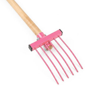 19064- Hardware-Millenia Tiller-Rake-Pink - Austral Ag