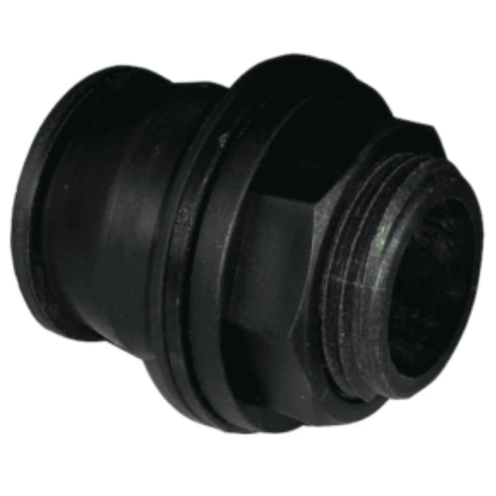19076- Fittings-Bucchi Quick Joint Male to Female Adaptor with Food-Grade EPDM Gasket-1/2" x 3/8" - Austral Ag