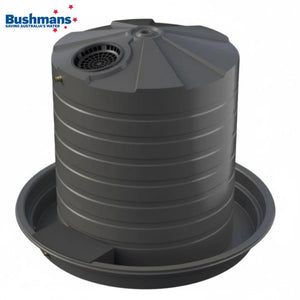 19088- Tanks-Bushmans 5610L Cup and Saucer Water Tank-Beige - Austral Ag