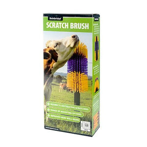 19103- Livestock-Scratch Brush - Polyamide Bristle-Flexible - Austral Ag