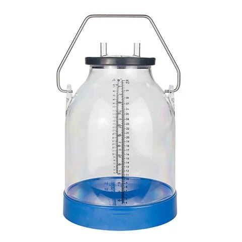 19114- Animal Health-Herd Test Bucket with Lid - Clear - 30L - Austral Ag