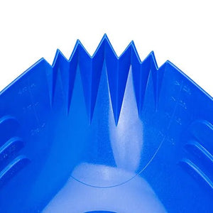 19213- Animal Accessories-Feed Scoop with Teeth-Blue - Austral Ag