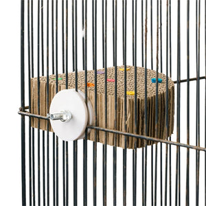 19289- Animal Accessories-Bird Toy - Destructive - Corner Cardboard Treat N Seek - Austral Ag