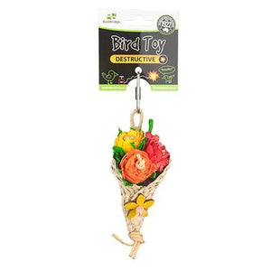 19299- Animal Accessories-Bird Toy - Destructive - A Bouquet Of Roses - Austral Ag