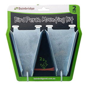 19306- Animal Accessories-Bird Perch Mounting Kit - 2Pk - Austral Ag