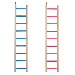 19309- Animal Accessories-Bird Ladder - Cement Grit-9 Step - Austral Ag