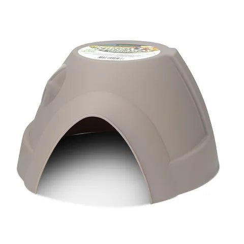 19321- Animal Accessories-Small Animal Toy - Igloo Hideaway - Medium - Brown-Medium-Brown- Austral Ag