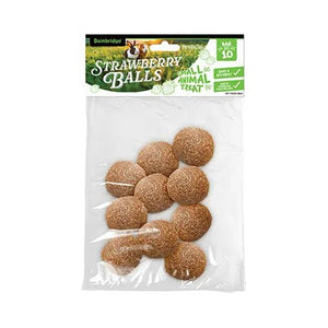 19343- Supplementation-Small Animal Treat - Hay Balls-Strawberry - Austral Ag