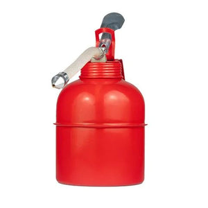 19362- Hardware-Shearers Oil Can - Metal - Red - Austral Ag