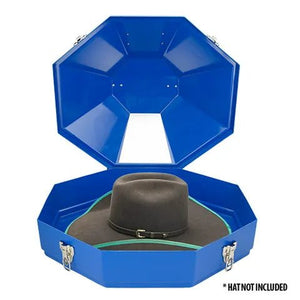 19372- Hardware-Western Hat Carrier - Hard Case Storage Box-Purple - Austral Ag