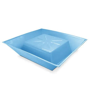 19373- Animal Accessories-Anti-Tip Trough Horse Feeder - 40L-Aqua - Austral Ag