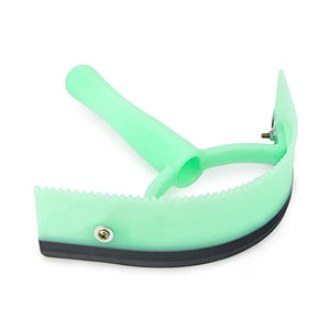 2 in 1 Sweat Scraper and Curry Comb - Green/Grey Animal Accessories Bainbridge Pty Ltd Green & Grey