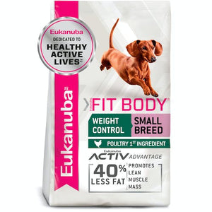 Eukanuba Fit Body Small Breed Feed Royal Canin Australia Pty Ltd 3kg