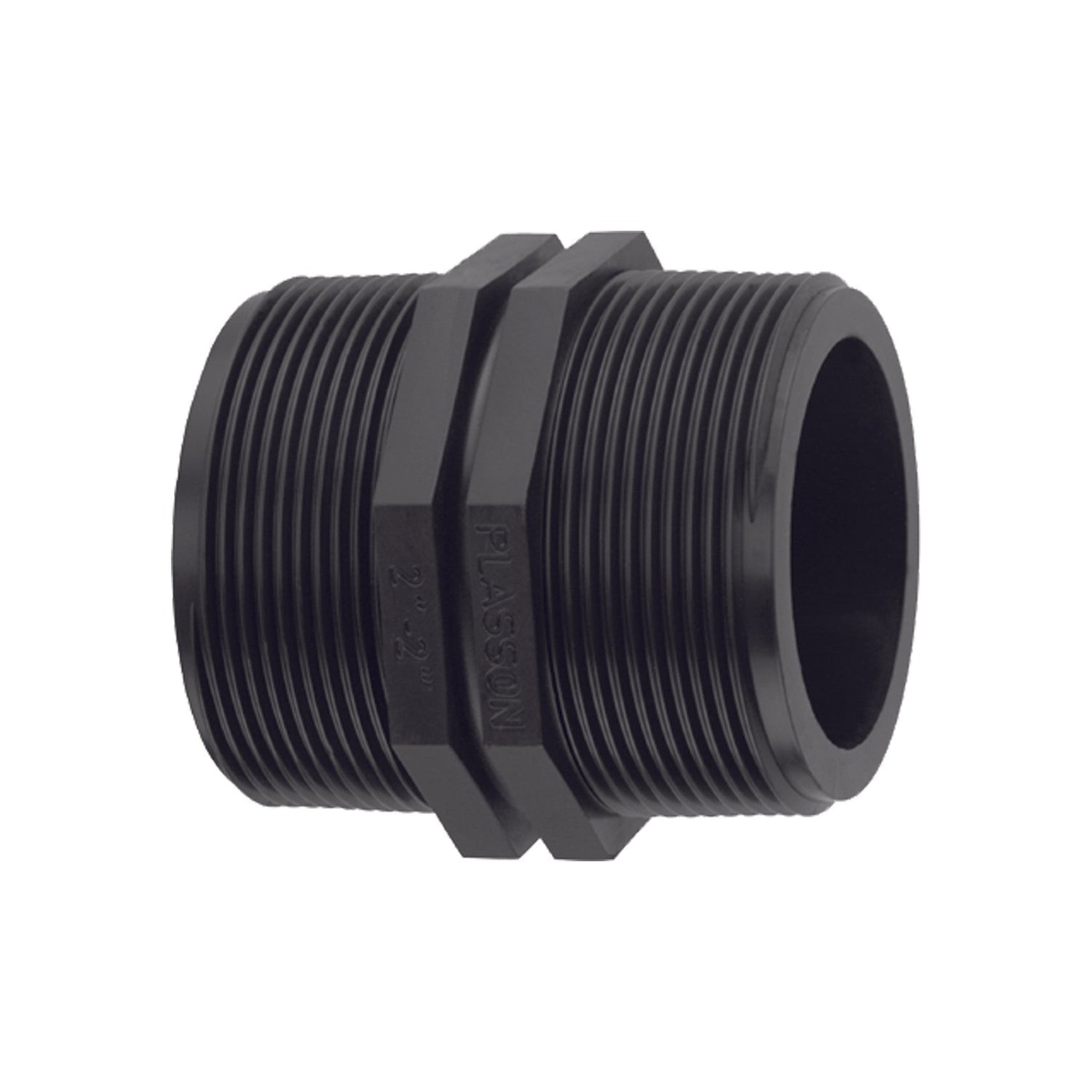 Nipple Threaded PP Fittings Plasson Australia Pty Ltd 3/4"