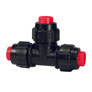 Tee Rural PPP Fittings Plasson Australia Pty Ltd 3/4"
