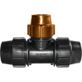 Tee PECopper x Fittings Plasson Australia Pty Ltd 25mm