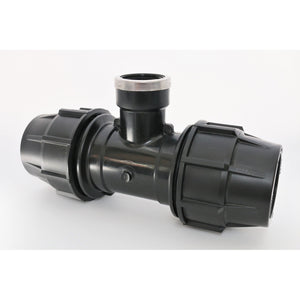 Tee Metric FThread 2" Fittings Plasson