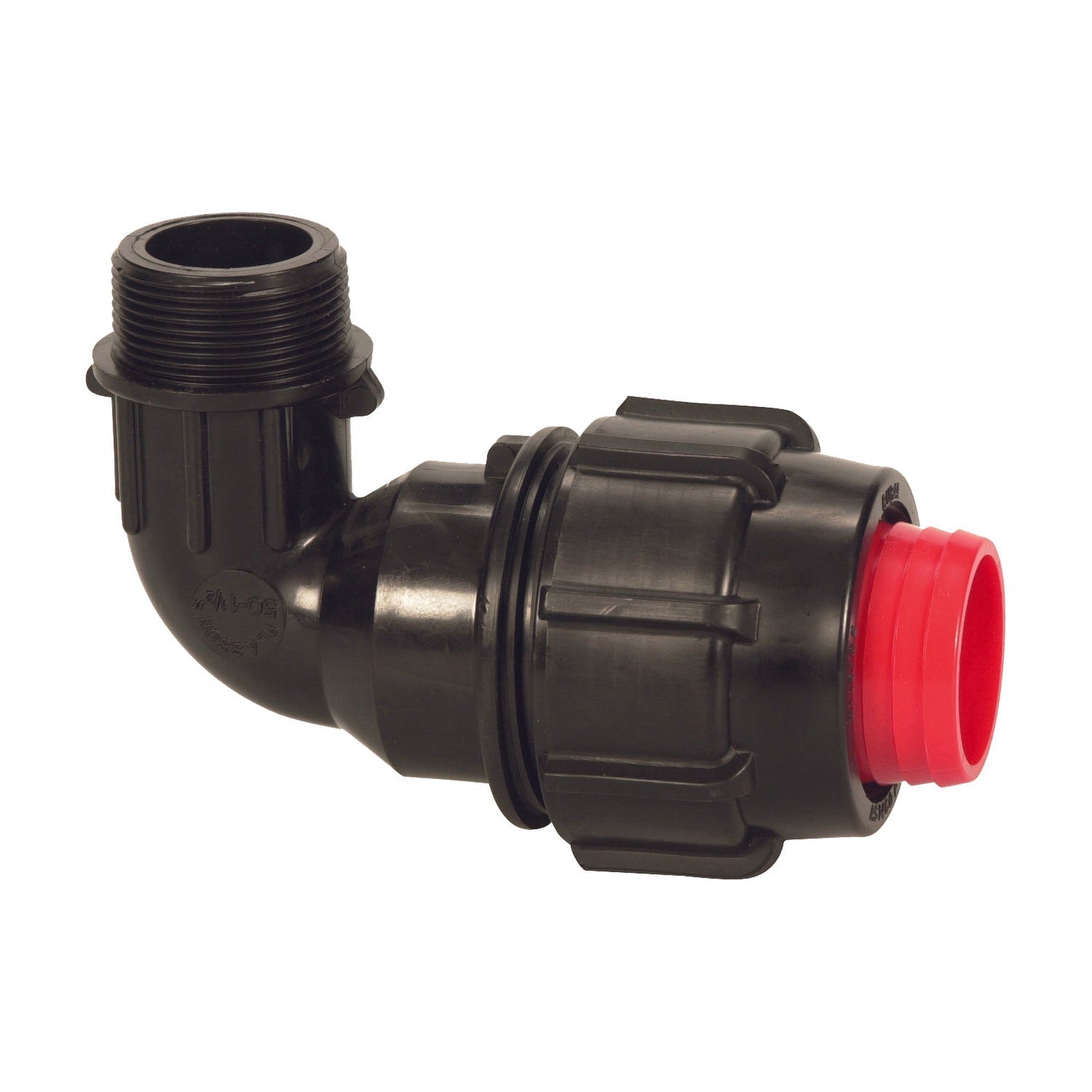 11151 - Fittings - 90 Degree Elbow Male Rural - 2" x 1" - Austral Ag